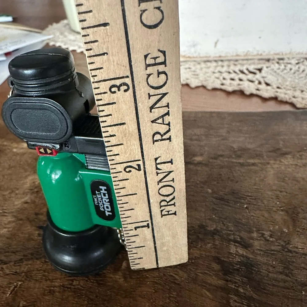 Prince Green and Black Pocket Torch
